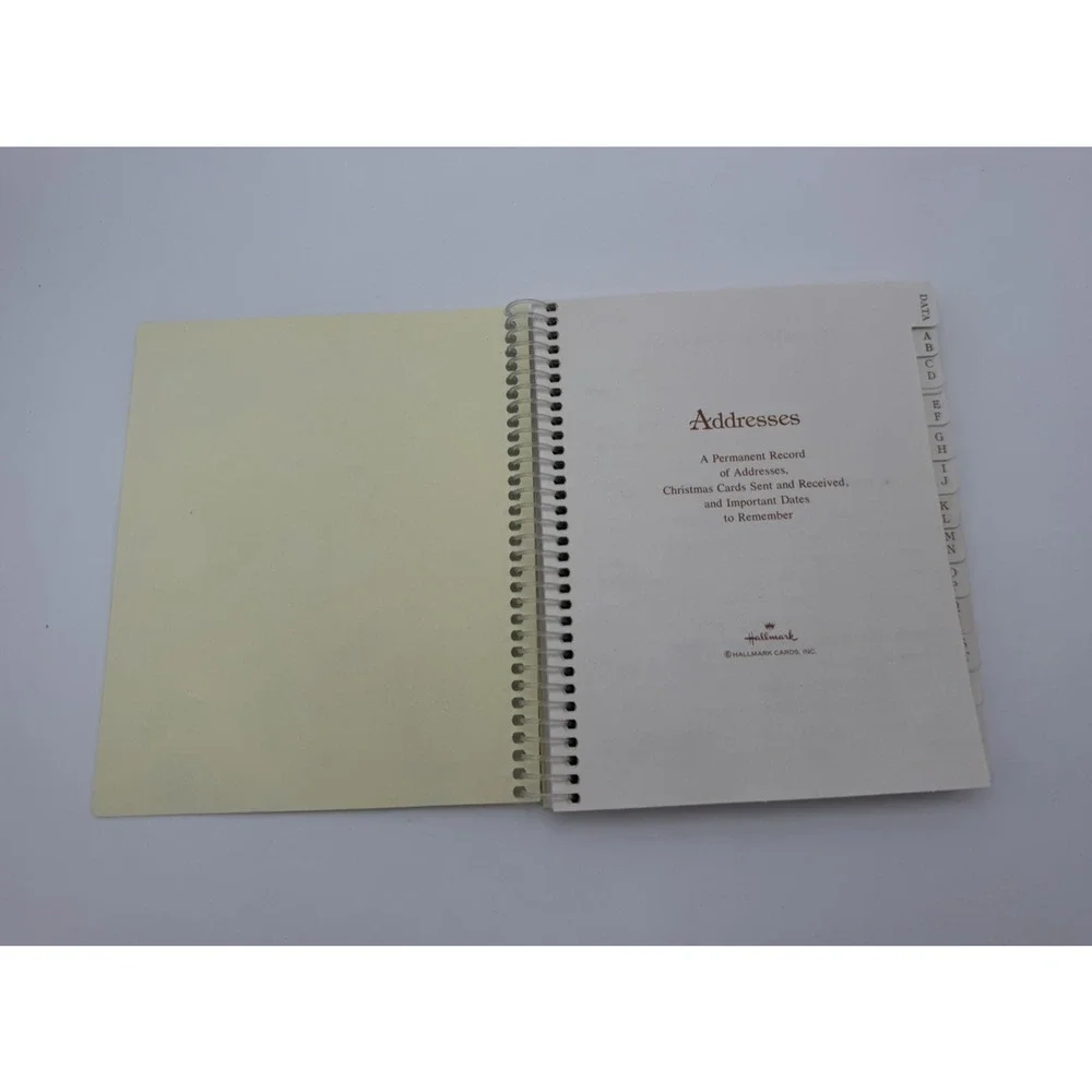 Hallmark Betsey Clark Address Book Special Friends Rainbow Flowers Vintage 1981